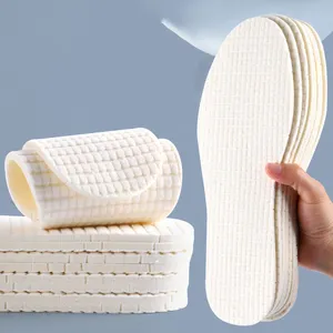 Palmilha de látex para esportes, desodorante absorvente de suor, resistente a absorção de suor, sola macia e confortável, efeito de massagem, para sapatos