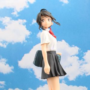 Set <span class=keywords><strong>de</strong></span> Figuras <span class=keywords><strong>de</strong></span> Pareja <span class=keywords><strong>de</strong></span> Anime Imprescindible <span class=keywords><strong>de</strong></span> Tachibana Taki y Miyamizu Mitsuha <span class=keywords><strong>de</strong></span> Your Name con Uniforme Escolar y Base <span class=keywords><strong>de</strong></span> Exhibición - Product Image 4