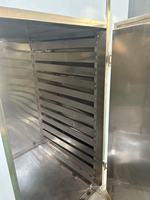 Commerciële roestvrijstalen dienbladdroger voor fruitdroging, machine voor voedselverwerking, mango- en bananenchips-dehydrator