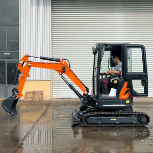 EPA CE Nueva 2,5 Ton Mini Excavadora CE Pequeña Excavadora Mini Bagger para Granja - Product Image 1