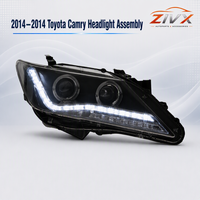 Ensemble de phares pour Toyota Camry 2012-2014, version modifiée, LED DRL, lentille Xénon, projecteur, lampe avant, OEM, vente en gros
