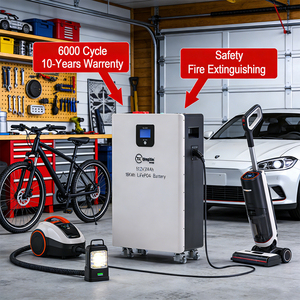 Batterie de stockage d'énergie domestique solaire au lithium LiFePO4 8000 cycles 10kWh 15kWh 16kWh 20kWh 32kWh 48V 51.2V 300Ah 314Ah 628Ah - Product Image 6