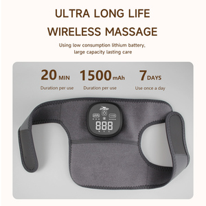 Cojín de masaje por vibración con calefacción eléctrica más vendido para aliviar el dolor, producto de bienestar y salud, dirigido a las piernas, hombro, rodilla - Product Image 6