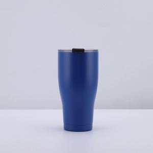 Vaso Térmico Curvo de 20oz, 30oz, 40oz, de Acero Inoxidable, Doble Pared, Aislado al Vacío, con Tapa Desmontable - Product Image 2