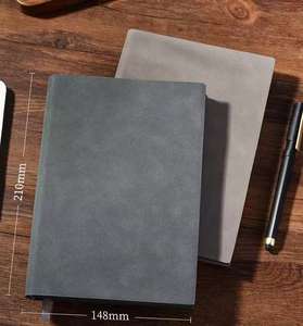 Carnet de croquis A5 en cuir épais vierge, personnalisable, pour dessin et esquisse, livre de copie manuelle - Product Image 1