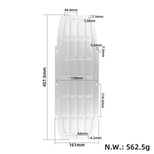 Ensemble boîte à batterie et couvercle version européenne MI 6, ensemble boîte à batterie et couvercle d'origine pour MI6 - Product Image 2
