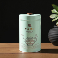 Vente en gros Boîte de thé ronde de qualité alimentaire personnalisée Boîte de thé métallique vide pour emballage de café