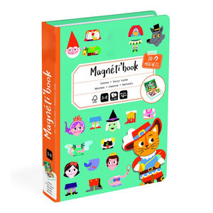 Jigsaw Magneti Book Story Book 40PC Juego educativo magnético fomenta las habilidades motoras y la imaginación adecuada <span class=keywords><strong>para</strong></span> niños de 3 años - Product Image 3