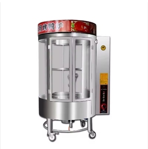 Máquina Asadora de Pollos y Patos <span class=keywords><strong>a</strong></span> <span class=keywords><strong>Gas</strong></span>, Horno Rotatorio de Carbón <span class=keywords><strong>para</strong></span> Procesamiento de <span class=keywords><strong>Carne</strong></span>, Gran Venta - Product Image 3
