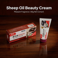 Crema de Belleza para Piel con Aceite de Oveja Black Bull 70G, Fórmula Sin Químicos, Agradable al Contacto con la Piel