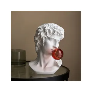Withe Marble Stone Sculpture Famous Marble Stone Bust sculpture for Home Hotel Decoration