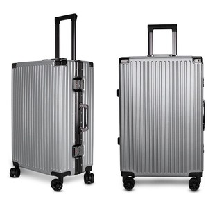 Maleta con Ruedas Giratorias de 360 Grados, Gran Capacidad, con Cierre, Color Sólido, Unisex, para Viajes y Ocio - Product Image 4