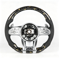 Vente flash : Volant en fibre de carbone personnalisé avec boutons de commande tactiles pour Mercedes Benz, classes C, E, S, GLC, GLE, GLS, W205