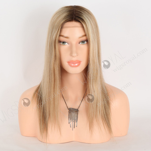 الأكثر طبيعية المظهر تنفس خفيفة الوزن ومريحة أعلى الحرير الباروكات الطبية الصلع النساء مع الثعلبة والسرطان - Product Image 2