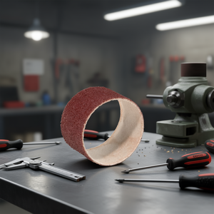 ผ้าขัดทรายคอรันดัม Ttake Ab1001 ขนาด 13x25 มม. ความละเอียด 180 กริต สำหรับงานเจียรละเอียด - Product Image 3