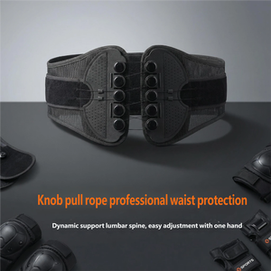 Ceinture de soutien lombaire double traction améliorée, réglable, respirante en maille, pour hommes et femmes, protection quotidienne et sportive - Product Image 4