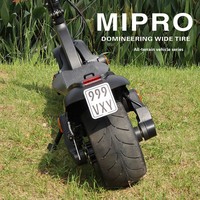 Trottinette électrique pliable pour adultes avec pneus larges et freins à double disque, en alliage d'aluminium, portable, pour les trajets urbains, 35 km/h, batterie 4,4-10,4 Ah