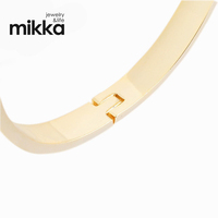 Bracelet ovale en acier inoxydable et émail pour femmes, nouveau modèle, tendance, avec motif de ballon à Air chaud, accessoires pour bijoux, cadeau,
