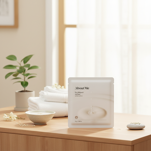 AboutMe Rice Makgeolli Gel Mask Sheet 25g 5ea High Quality Facial Masks - Product Image 3