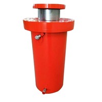 Le fabricant fournit un cylindre hydraulique à bride avant de 100 tonnes