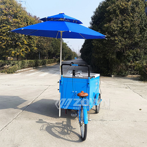 Great Manufacturers Wholesale <b>Small</b> Food Snack Trolley Cart Fast Food Handcart with <b>Wheels</b> - Product Image 5