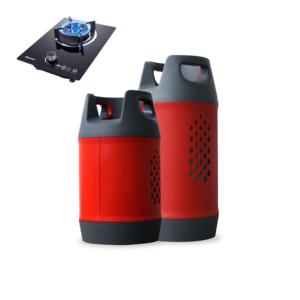 Personnalisé Basse Pression Léger <span class=keywords><strong>10KG</strong></span> Fibre de Verre Plastique Réservoir de Gaz Fibre GPL Propane <span class=keywords><strong>Butane</strong></span> Bouteille de Gaz - Product Image 1