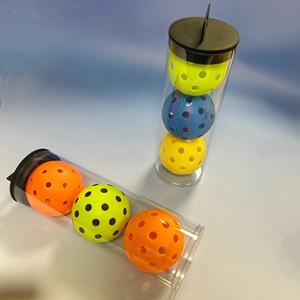 Ensemble de balles de pickleball d'extérieur approuvées par l'USAPA de qualité supérieure prix d'usine 3pc & 4pc équipements de pickleball - Product Image 5