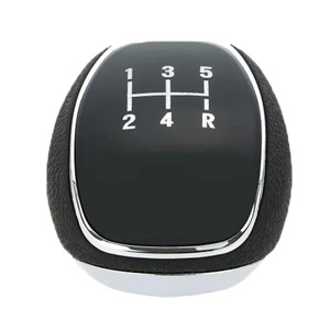 Buick Car Gear <b>Knob</b> Manual Transmission 5 Speed Black Leather Ergonomic <b>Shift</b> Lever Accessory - Product Image 2