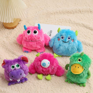 Yüksek Kaliteli Çevre Dostu Evcil Hayvan Peluş Oyuncakları Dayanıklı Hayvan Canavar Tipi Bulmaca Etkileşimli Köpek Oyuncakları - Product Image 2