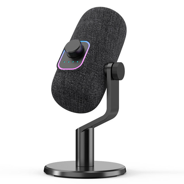 Condenser Professional Podcast  Microphone Sound Recording Studio Microphone Professional Vlog Wired Music Recording Microphone