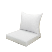 Ensemble de coussins d'extérieur personnalisés en mousse acrylique haute densité, amovibles et lavables, pour mobilier de patio, de jardin et de piscine