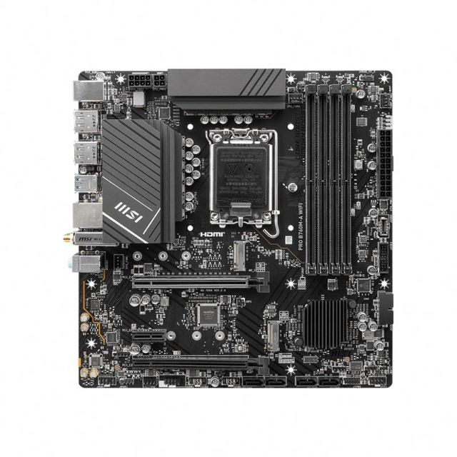 New Arrival MSI PRO B760M-A WIFI Socket Intel B760 MATX Computer Hardware & Software Gaming Pc Motherboard