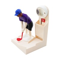 Nouveauté : Décapsuleur de bière en forme de green de golf imprimé en 3D, figurines interactives de golfeurs, attrape-capsules, gadgets de bar en gros