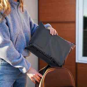 Sac d'expédition imprimé pour bijoux, imperméable, protection de la vie privée, échantillons gratuits, service OEM, sac postal pour coursier - Product Image 1