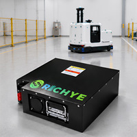 51,2V 80Ah LiFePO4 AMR Akkupack für Intelligente Lagerroboter mit Hoher Leistung und Langer Lebensdauer, BMS-System, Großhandelsangebot ab Werk
