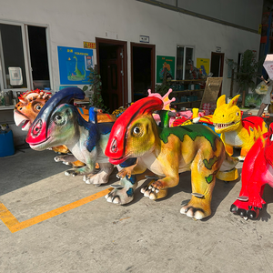 Manèges de dinosaures électriques télécommandés pour parcs d'attractions à vendre - Product Image 3