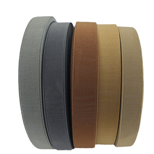 Customized Elastic Bands 1.2cm 1.5cm 2cm 2.5cm Flat Elastic <b>Webbing</b> Sewing Accessory DIY Polyester Stretch Elastic Band - Product Image 1