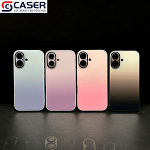 Nuovissima <span class=keywords><strong>Cover</strong></span> Artistica per <span class=keywords><strong>iPhone</strong></span> 17 16 Pro Max in Acrilico Antiurto con Gradiente <span class=keywords><strong>Arcobaleno</strong></span> Stile Ins - Product Image 4