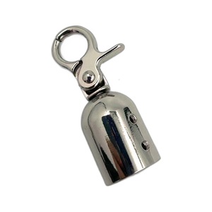 Hebilla de Sujeción Tipo Campana de Aleación de Zinc de 15 mm, Color Oro Claro, Gris Metálico, Níquel, Accesorios para Bolsos de Alta Calidad - Product Image 4