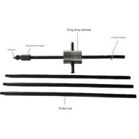 Prueba de Penetración con Cono/Penetrómetro Dinámico Portátil y Ligero/Equipo de Prueba de Campo para Suelos/Penetrómetro Dinámico de Cono