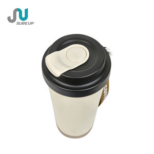<span class=keywords><strong>Carafe</strong></span> <span class=keywords><strong>isotherme</strong></span> sous vide en acier inoxydable Shimizu à large ouverture, <span class=keywords><strong>design</strong></span> sportif écologique, isolation 12-24h, pour café, avec couvercle et poignée - Product Image 3