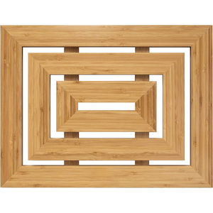 Alfombrilla de baño de bambú al por mayor alfombrilla de exterior Premium - Product Image 2