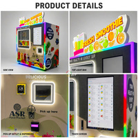 Distributeur automatique de smoothies Easyfun en libre-service avec écran tactile, paiement sans espèces, grande capacité pour les acheteurs en gros mondiaux