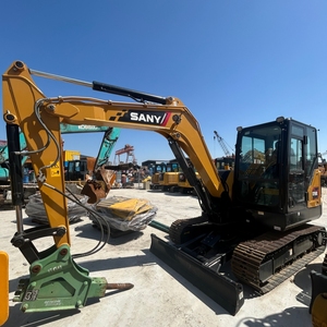 Mini Excavadora Hidráulica de 6 Toneladas Usada, Excavadora de Orugas, Estructura Duradera, Bajo Consumo de Combustible, Lista para Trabajar, Envío Global - Product Image 4