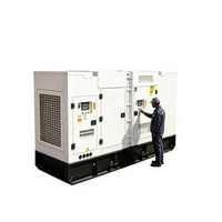 Harga Pabrik Generator Diesel YUNNEI Tahan Cuaca 20KVA 16KW untuk Daya Darurat Rumah 380V 400V Berpendingin Air dengan ATS