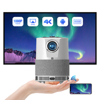 Projecteur OEM/ODM A3, prend en charge 1080P, portable, WiFi, LED, mini vidéo, autofocus, correction automatique de la distorsion trapézoïdale, pour extérieur et intérieur