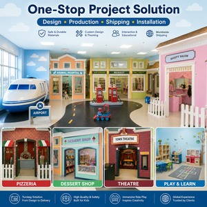 Equipo de Juego de Imitación, Área de Juegos Interior para Preescolar, Guardería y Cafetería Infantil - Product Image 3