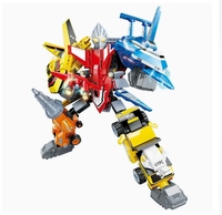 Ensemble de jouets Ultraman Tiga 75275, blocs de construction, combinaison de six figurines Mecha pour garçons