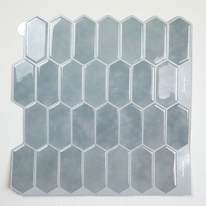 Nouvelle tendance : carrelage mural auto-adhésif en vinyle moderne pour <span class=keywords><strong>cuisine</strong></span> et salle de bain, effet 3D, décoration intérieure, imperméable - Product Image 1