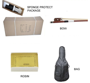 Cello 4/4 LAMINÉ OEM AVEC SAC ET ARCHET - Product Image 6